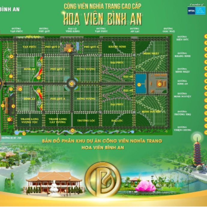 Hoa Viên Bình An: Không chỉ là nghĩa trang, mà còn là một tác phẩm nghệ thuật