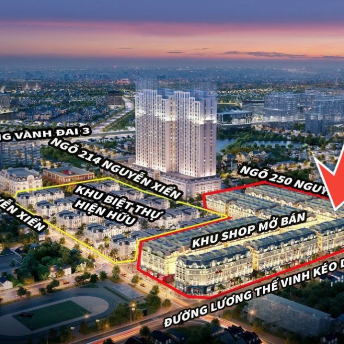 Khu đô thị Mới Hạ Đình - Rue de Charme: Phong thủy vượng khí, đầu tư sinh lời