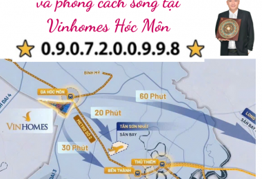 Vị trí dự án Vinhomes Hóc Môn ở đâu và bản đồ quy hoạch chi tiết