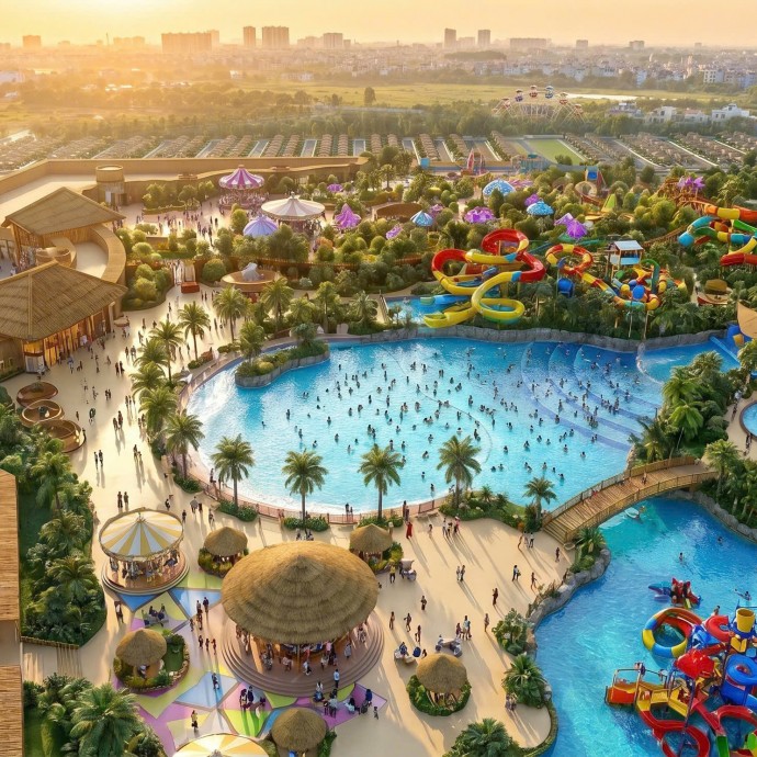Đại công viên nước Vinwonders Ocean Park tại Vinhomes Saigon Park